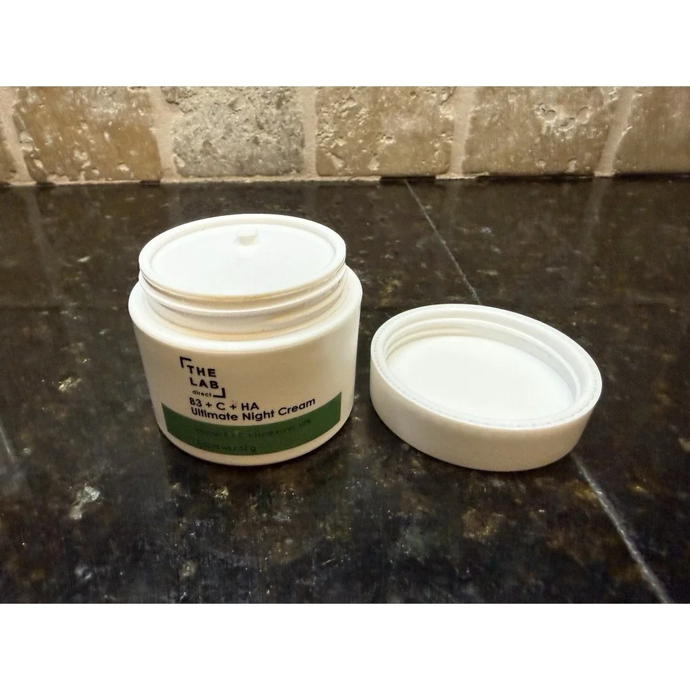 The Lab Direct Ultimate Night Cream Vitamin B, C, Hyaluronic 10% NEW 2 oz